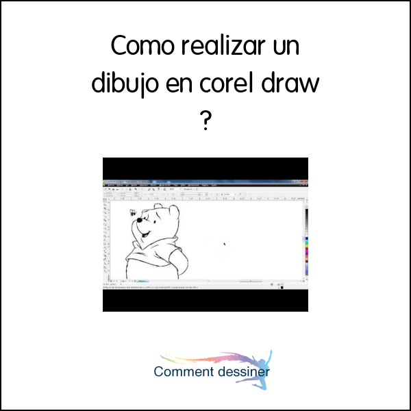 Como realizar un dibujo en corel draw